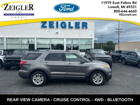Gray 2011 Ford Explorer XLT for sale in Lowell, MI