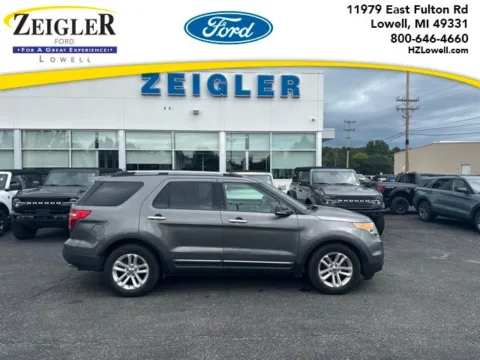 Gray 2011 Ford Explorer XLT for sale in Lowell, MI