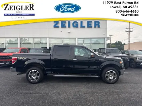 Black 2011 Ford F-150 Lariat for sale in Lowell, MI
