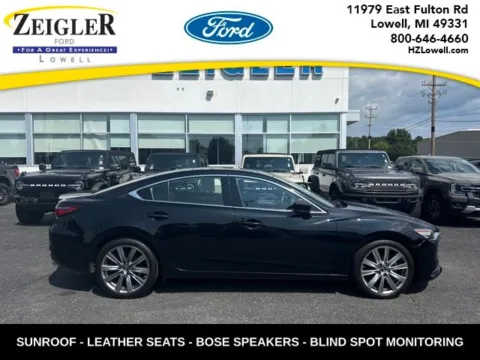 Black 2018 Mazda Mazda6 Grand Touring Reserve for sale in Lowell, MI