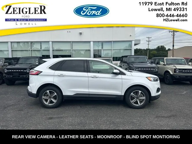 White 2024 Ford Edge SEL for sale in Lowell, MI