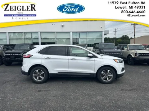 White 2024 Ford Edge SEL for sale in Lowell, MI