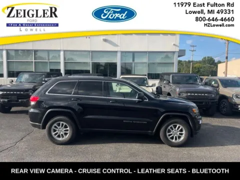 Black 2019 Jeep Grand Cherokee Laredo E for sale in Lowell, MI