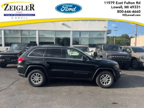 Black 2019 Jeep Grand Cherokee Laredo E for sale in Lowell, MI