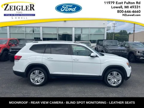 White 2019 Volkswagen Atlas SEL for sale in Lowell, MI