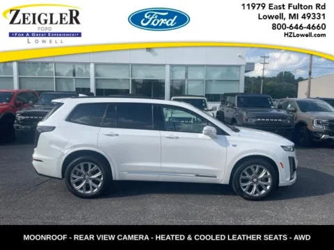White 2020 Cadillac XT6 Sport for sale in Lowell, MI