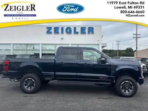 Blue 2024 Ford F-250SD Lariat for sale in Lowell, MI