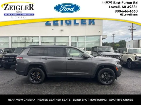 Gray 2023 Jeep Grand Cherokee L Limited for sale in Lowell, MI