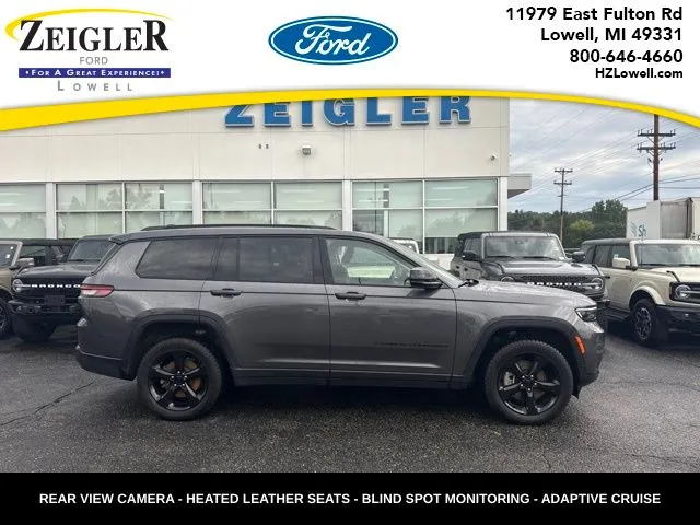 Gray 2023 Jeep Grand Cherokee L Limited for sale in Lowell, MI