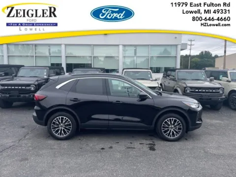Black 2024 Ford Escape Plug-In Hybrid for sale in Lowell, MI