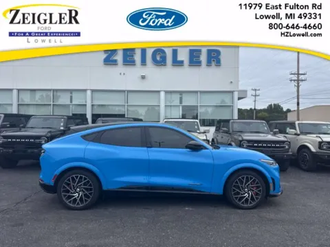 Blue 2023 Ford Mustang Mach-E GT for sale in Lowell, MI