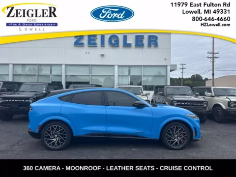 Blue 2023 Ford Mustang Mach-E GT for sale in Lowell, MI
