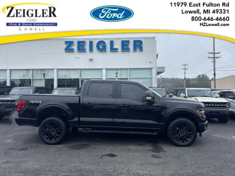 Black 2024 Ford F-150 XLT for sale in Lowell, MI