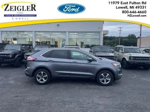 Gray 2024 Ford Edge SEL for sale in Lowell, MI