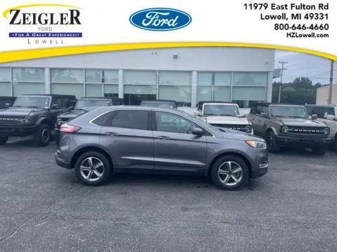 Gray 2024 Ford Edge SEL for sale in Lowell, MI