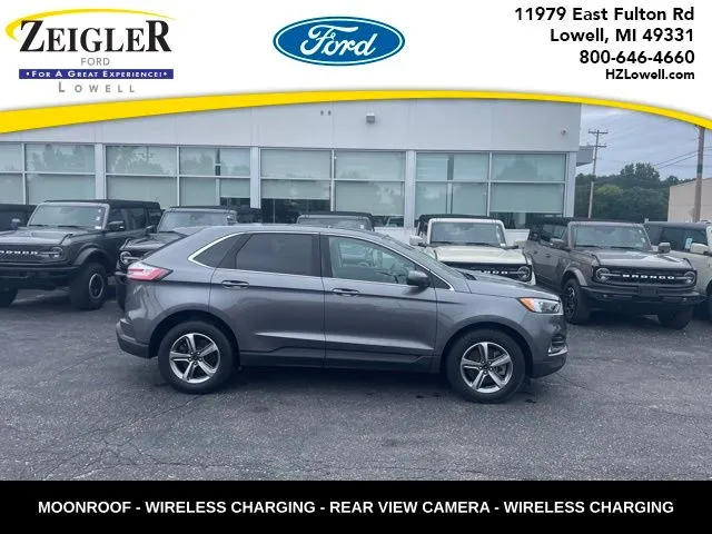 Gray 2024 Ford Edge SEL for sale in Lowell, MI
