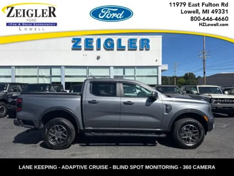 Gray 2024 Ford Ranger XLT for sale in Lowell, MI