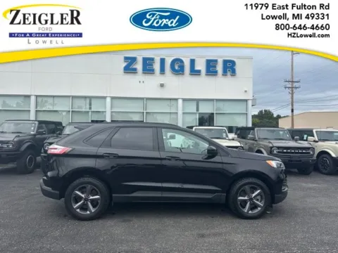 Black 2024 Ford Edge SEL for sale in Lowell, MI