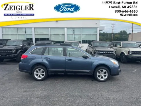 Blue 2014 Subaru Outback 2.5i for sale in Lowell, MI
