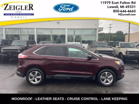Red 2024 Ford Edge SEL for sale in Lowell, MI