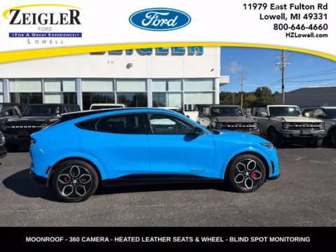 Blue 2023 Ford Mustang Mach-E GT for sale in Lowell, MI