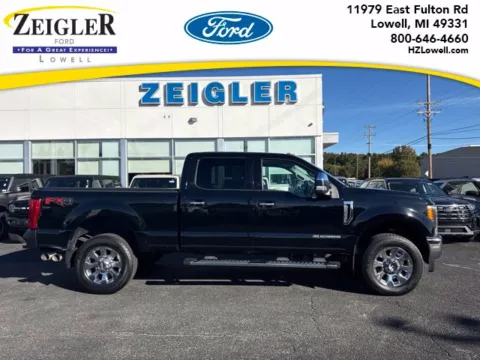Black 2018 Ford F-350SD Lariat for sale in Lowell, MI