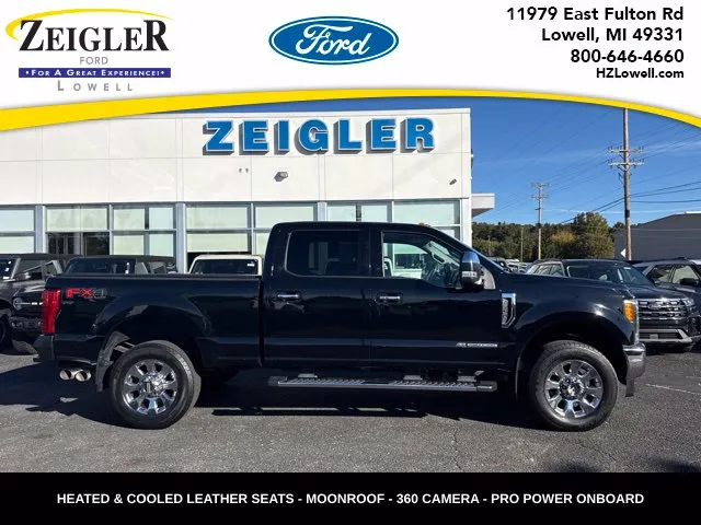 Black 2018 Ford F-350SD Lariat for sale in Lowell, MI
