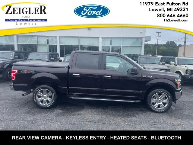 Red 2019 Ford F-150 XLT for sale in Lowell, MI
