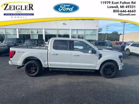 Gray 2024 Ford F-150 XLT for sale in Lowell, MI