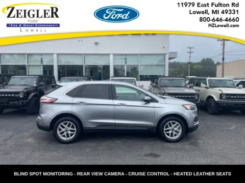 Silver 2024 Ford Edge SEL for sale in Lowell, MI