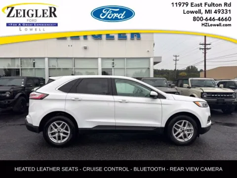 White 2024 Ford Edge SEL for sale in Lowell, MI
