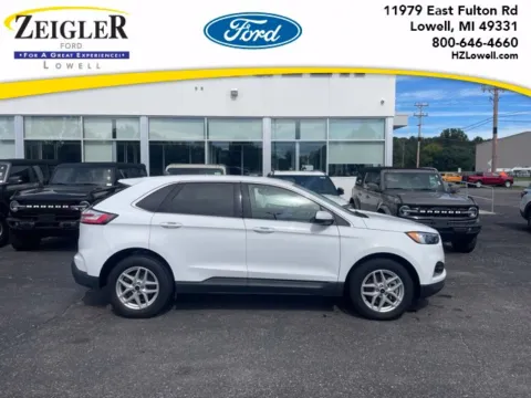 White 2024 Ford Edge SEL for sale in Lowell, MI