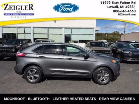 Gray 2024 Ford Edge SEL for sale in Lowell, MI
