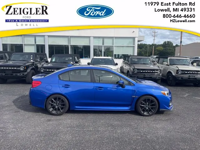 Blue 2016 Subaru WRX Limited for sale in Lowell, MI