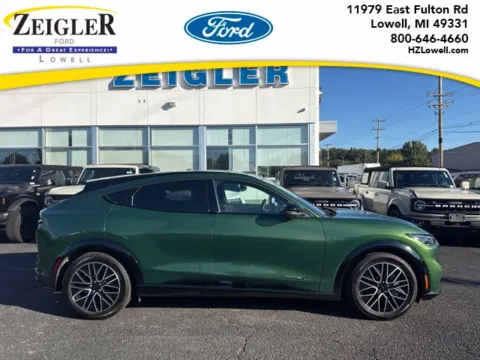Green 2024 Ford Mustang Mach-E Premium for sale in Lowell, MI