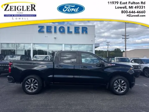 Black 2021 Chevrolet Silverado 1500 RST for sale in Lowell, MI