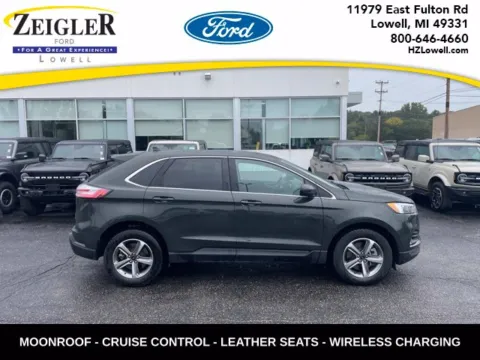Green 2024 Ford Edge SEL for sale in Lowell, MI
