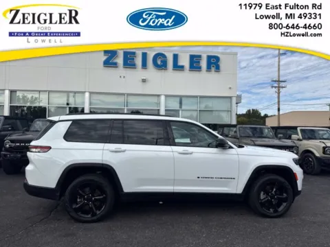 White 2024 Jeep Grand Cherokee L Limited for sale in Lowell, MI