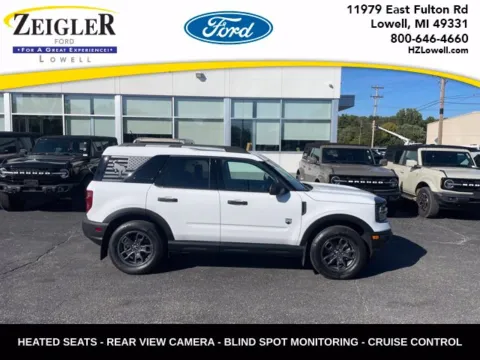 White 2022 Ford Bronco Sport Big Bend for sale in Lowell, MI