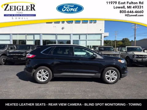 Black 2020 Ford Edge SEL for sale in Lowell, MI