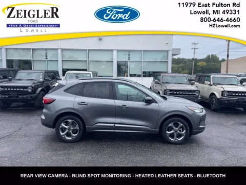 Gray 2024 Ford Escape ST-Line for sale in Lowell, MI