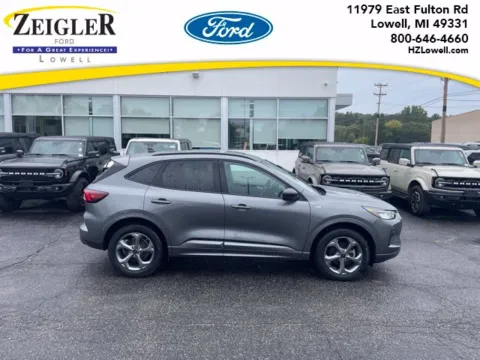 Gray 2024 Ford Escape ST-Line for sale in Lowell, MI