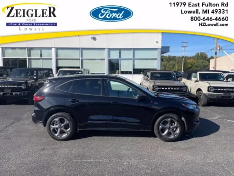 Black 2024 Ford Escape ST-Line for sale in Lowell, MI