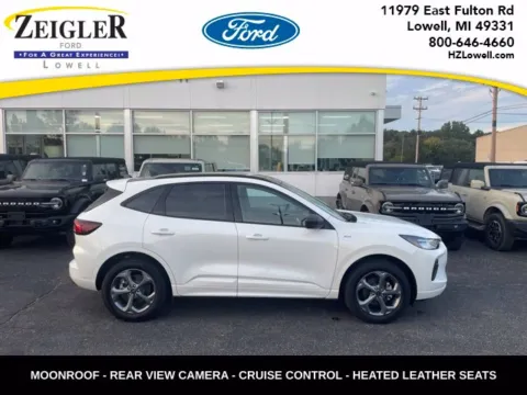 White 2024 Ford Escape ST-Line for sale in Lowell, MI