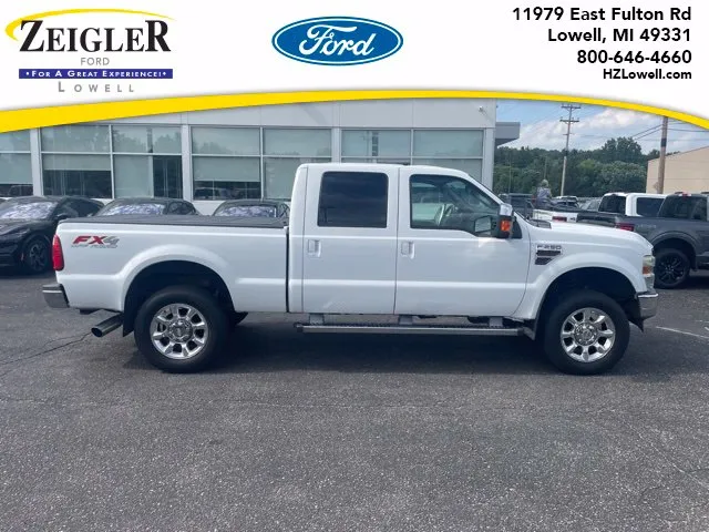 White 2010 Ford F-250SD Lariat for sale in Lowell, MI