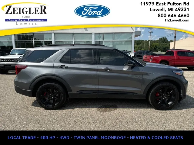 Used 2022 Ford Explorer ST for sale in Lowell, MI at Zeigler Ford