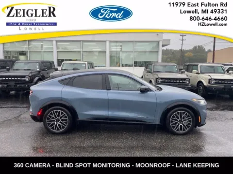 Blue 2024 Ford Mustang Mach-E Premium for sale in Lowell, MI