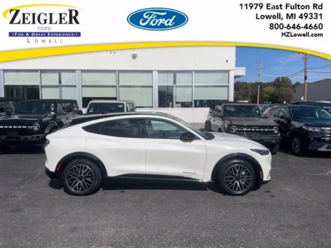 White 2024 Ford Mustang Mach-E Premium for sale in Lowell, MI