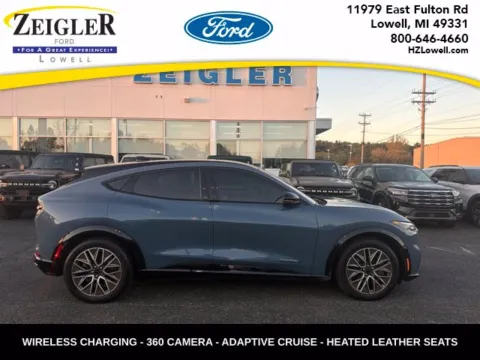 Blue 2024 Ford Mustang Mach-E Premium for sale in Lowell, MI
