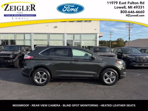 Green 2024 Ford Edge SEL for sale in Lowell, MI